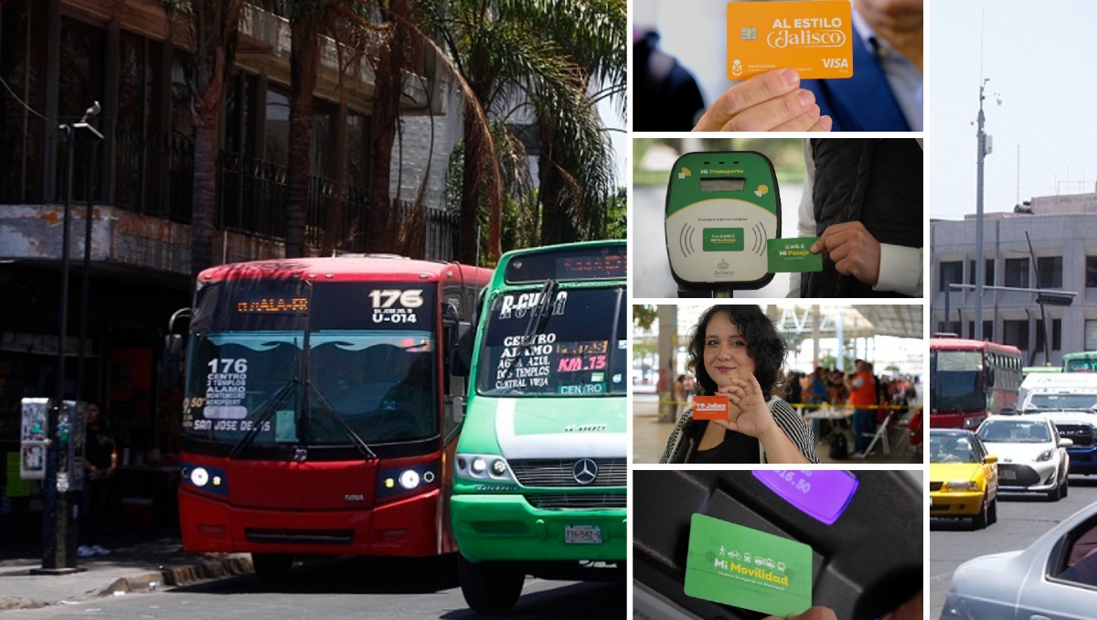 Tarjetas para pago de transporte en Jalisco (Cortesía y Milenio)