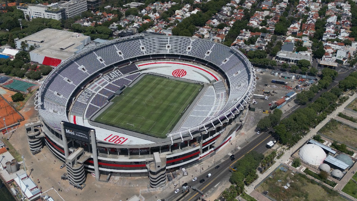 AFA quiere que la Finalissima se juegue en el Estadio Monumental de Buenos Aires (AFP)
