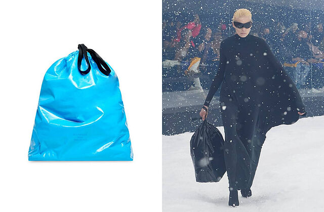 Balenciaga y el bolso que parece de basura