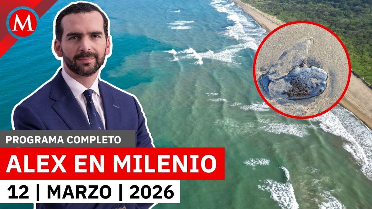 Derrame de petróleo se extiende en toda la costa de Veracruz | Alejandro Domínguez, 12 de marzo 2026