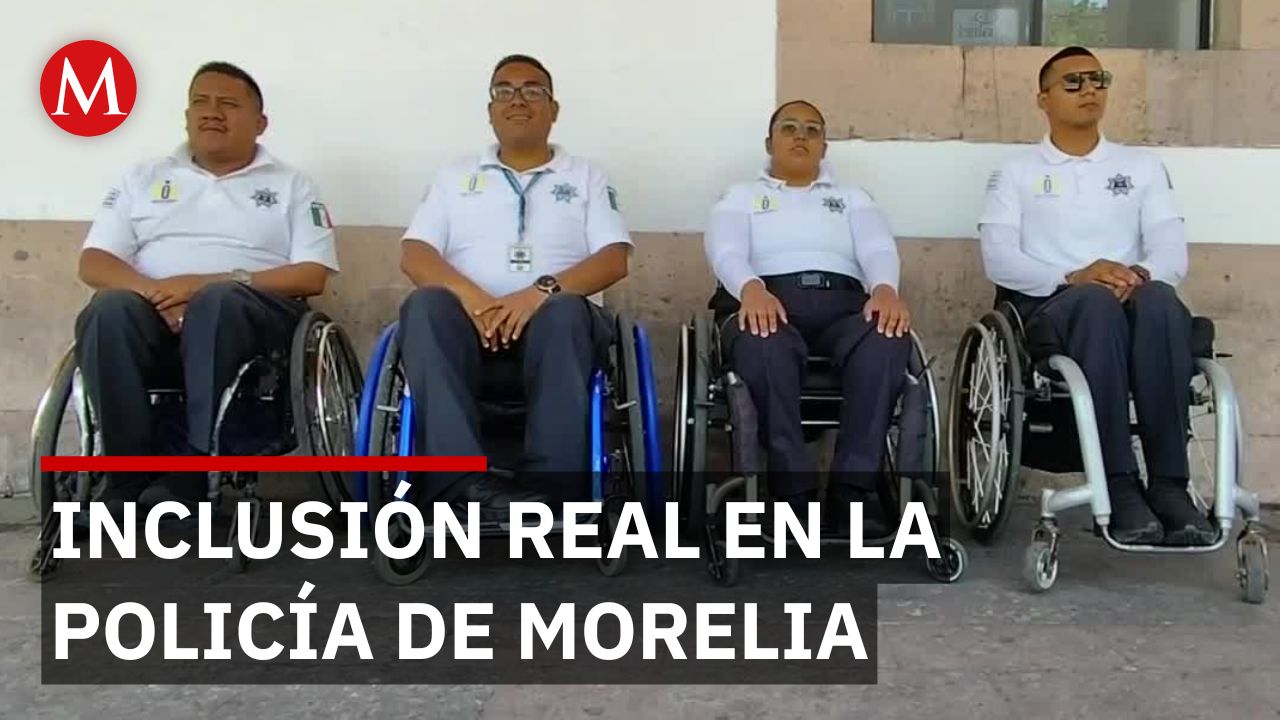 El reto de ser policía con discapacidad en una ciudad sin rampas