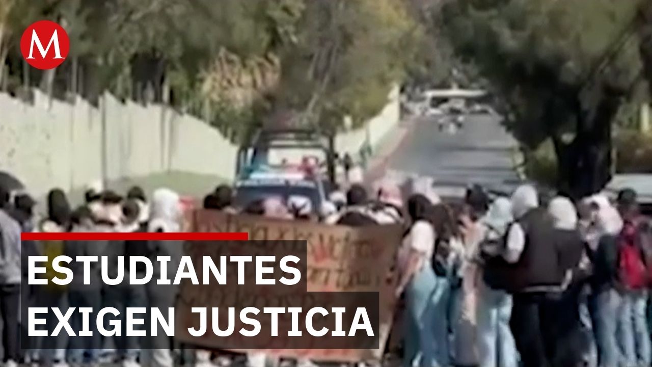 Estudiantes protestan en Morelos para exigir mayor seguridad y justicia