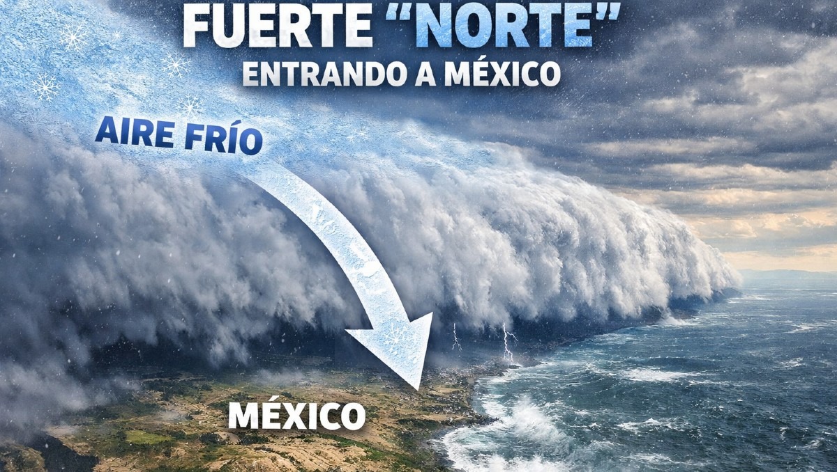 El evento de Norte ocasionará fuertes vientos en México | IA Discover Milenio