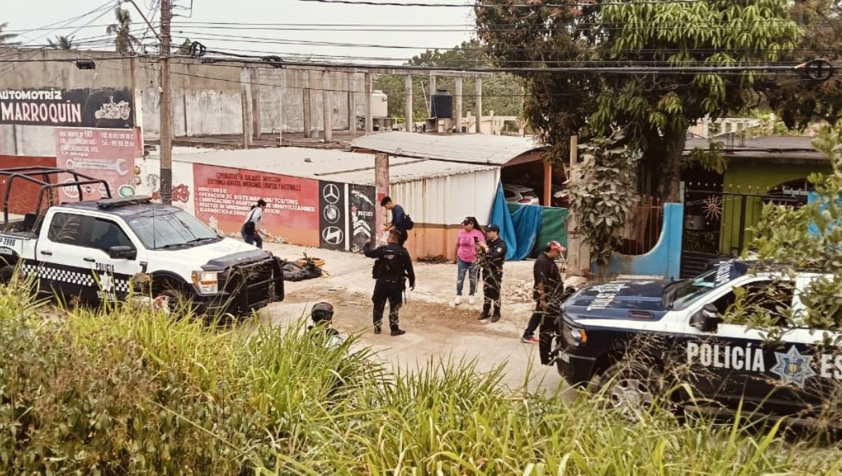 Fuerte operativo tras hallazgo de restos humanos en Veracruz. | Especial.