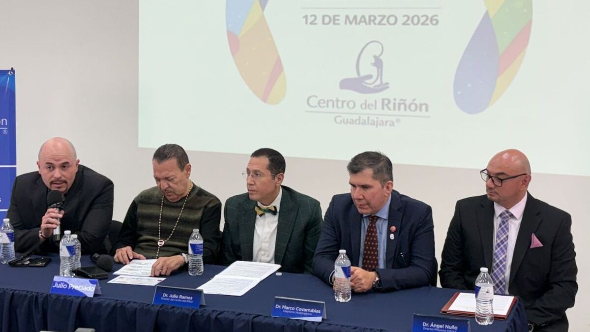 Julio Preciado financia trasplante de riñón gratuito en Jalisco durante el Día del riñon (Cortesía)