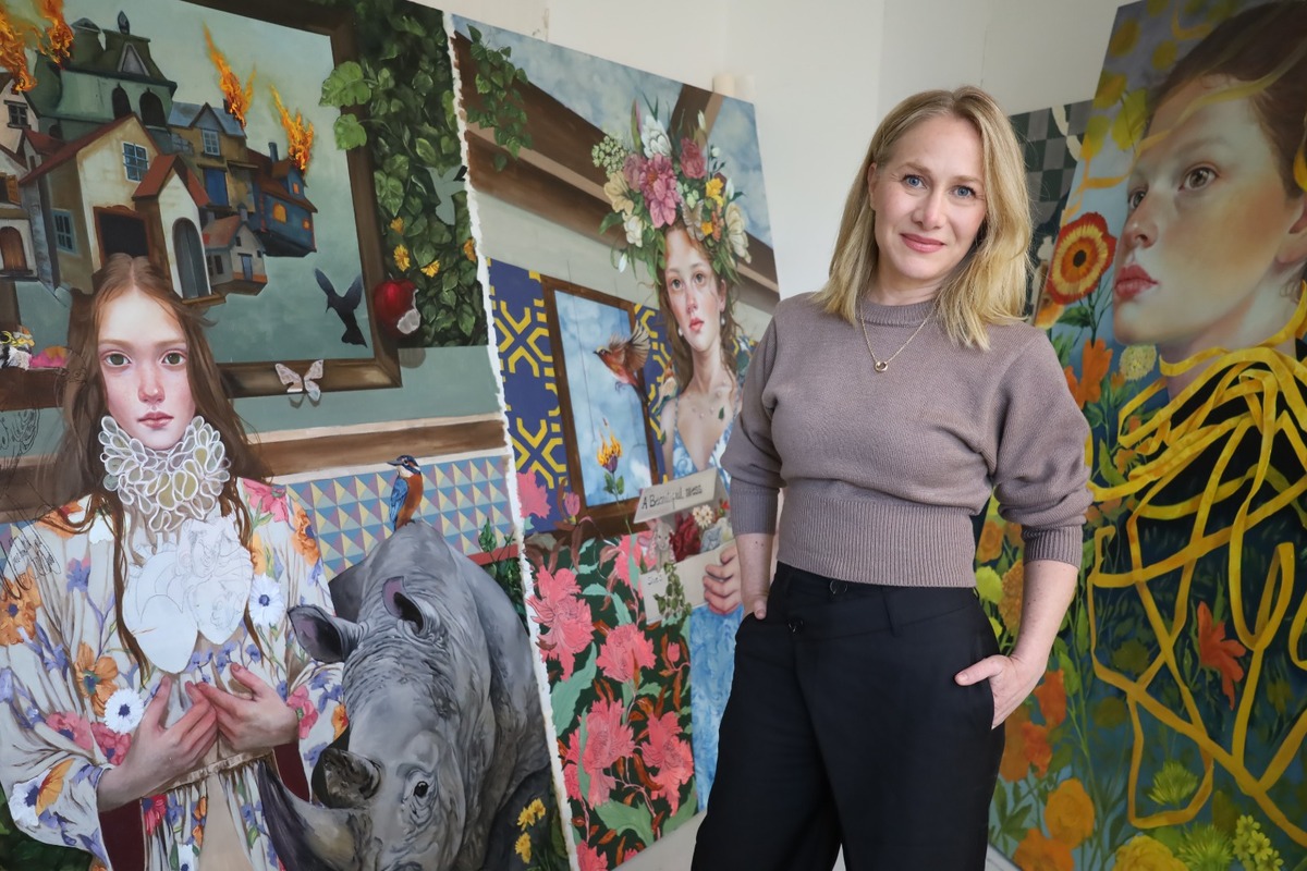 Mónica Fernández Berlanga: la mujer como narrativa visual en su obra. | Verónica Rivera