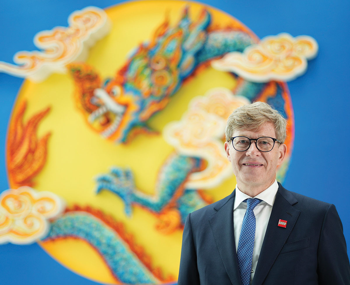 Niels Christiansen posando para foto. AP