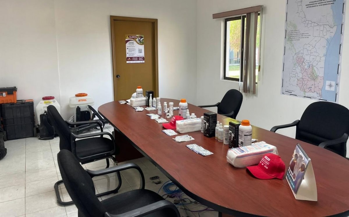 Oficinas del nuevo Centro de Operaciones de Emergencias Sanitarias contra el gusano barrenador.