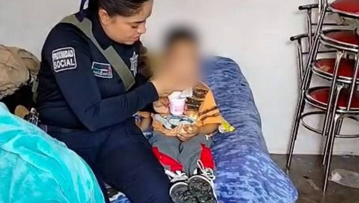 El rescate lo realizaron elementos del Sector 9 del municipio de Ecatepec, tras una denuncia vecinal. Especial