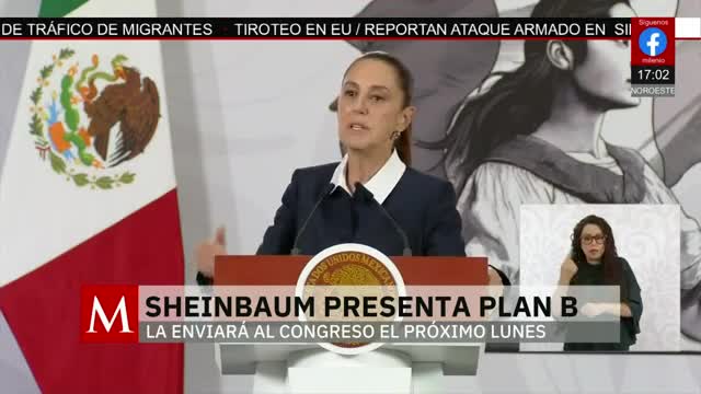 Sheinbaum presenta su 'Plan B' para la reforma electoral | Jaime Núñez, 12 de marzo de 2026