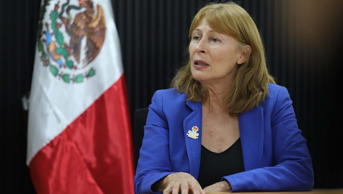 Tatiana Clouthier dijo estar de acuerdo con el proceso que fijó Morena para definir a los candidatos. Foto: Roberto Alanís