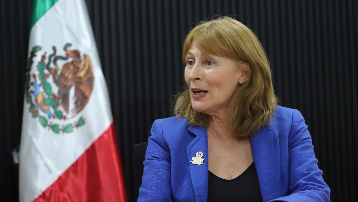Tatiana Clouthier, titular del Instituto de Mexicanas y Mexicanos en el Exterior (IMME). | Roberto Alanís