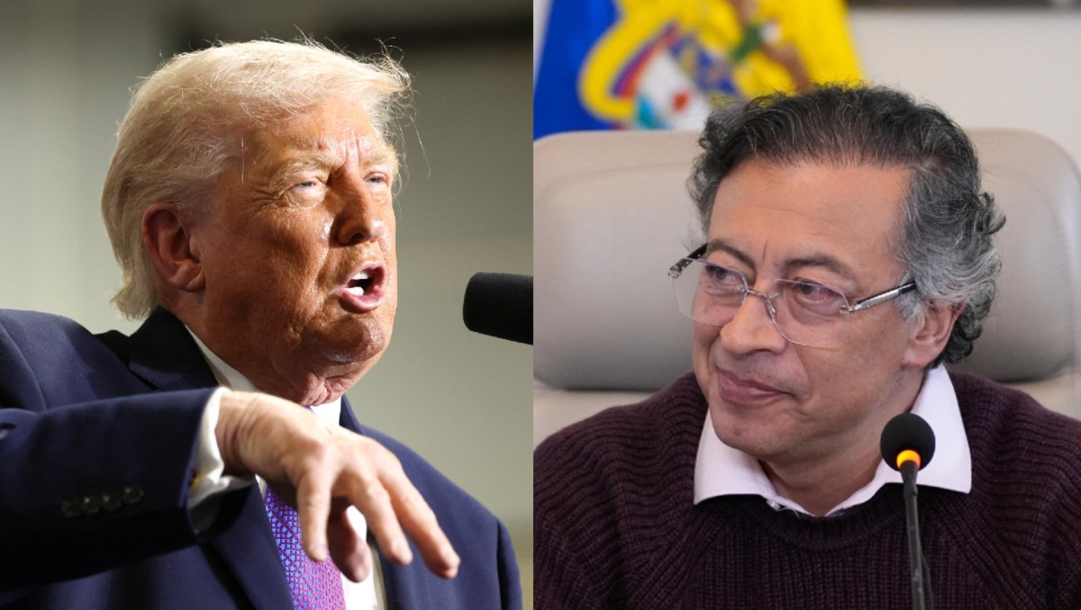 Trump y Petro han tenido una compleja relación desde el regreso al poder del republicano. | Reuters