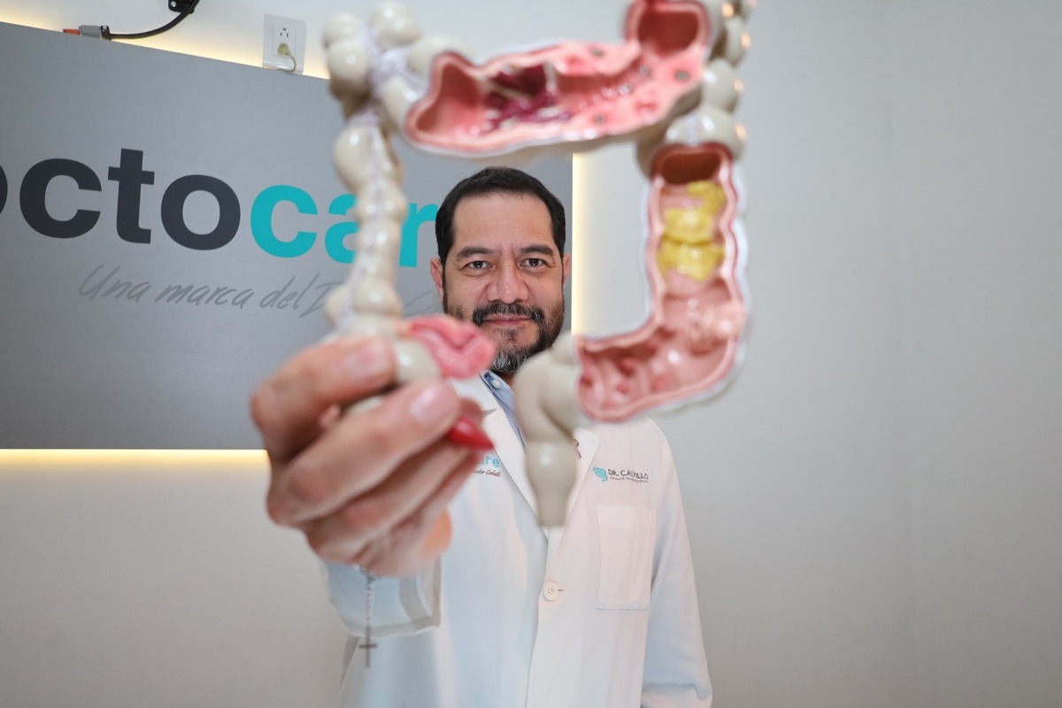 Alfonso Calvillo, presidente del Colegio Mexicano de Especialistas en Coloproctología. | Verónica Rivera