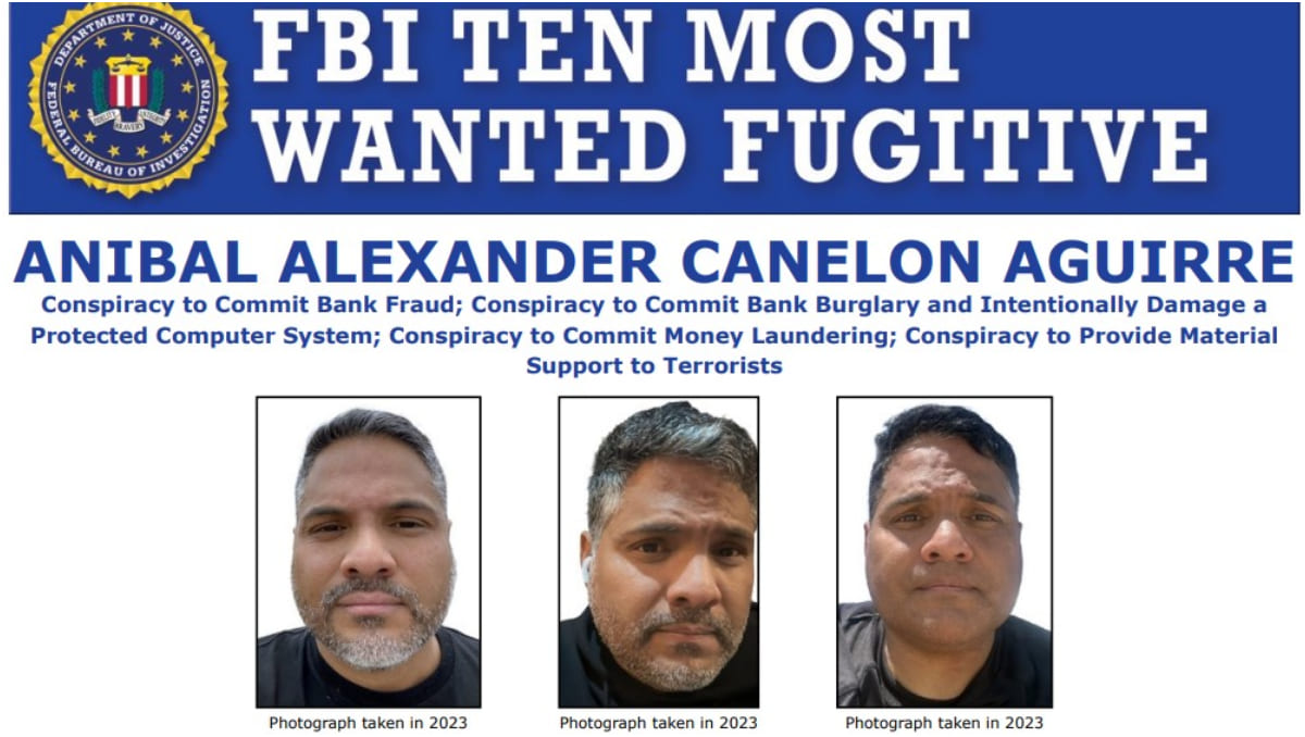 Aníbal Alexander Canelón es acusado de cuatro delitos en el Distrito de Nebraska | FBI