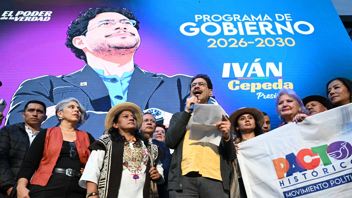 La ausencia de Iván Cepeda en estas votaciones fue notoria en los resultados. | AFP