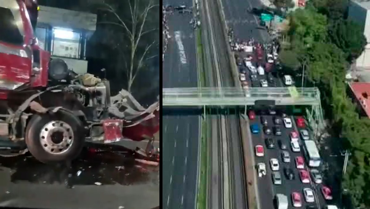 Hay caos vial en la Calzada de Tlalpan, en Coyoacán este 13 de marzo | IA Discover Milenio