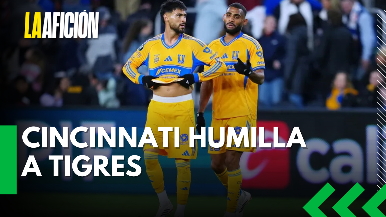 Cincinnati golea 3-0 a Tigres y pone un pie en los Cuartos de la Concachampions