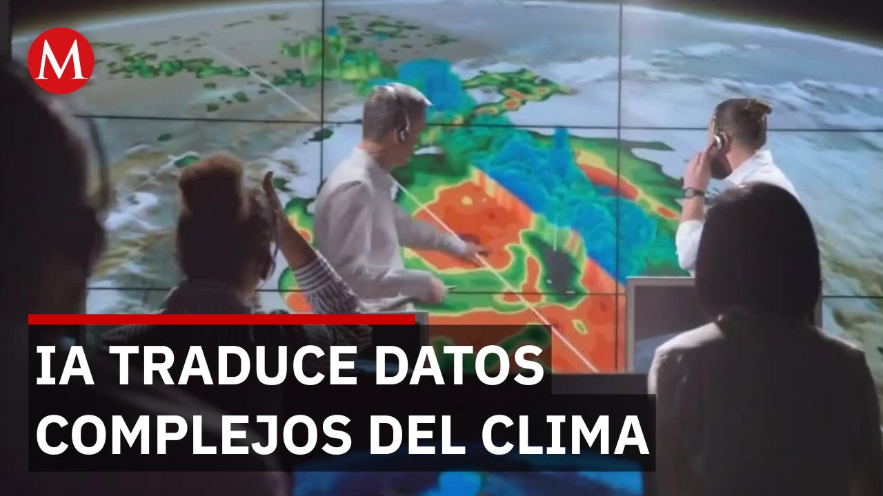 IA traduce datos meteorológicos complejos a mensajes de texto simples