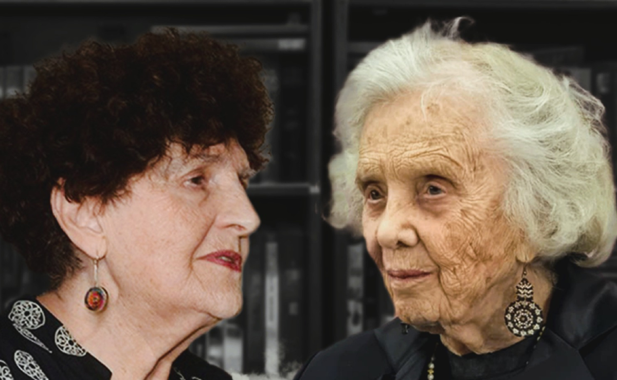 Margo Glantz y Elena Poniatowska. (Foto: Especial)