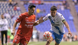 Puebla no logró aprovechar la superioridad numérica ante Necaxa y el partido terminó en empate sobre la cancha del Cuauhtémoc