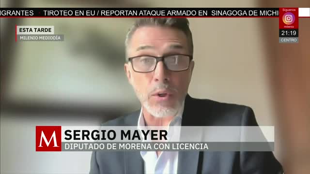 No tengo ninguna sanción de Morena: Sergio Mayer | Elisa Alanís, 12 de marzo de 2026
