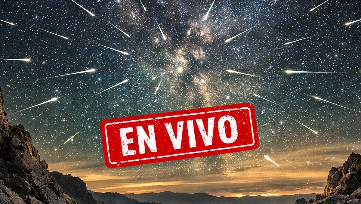 Sigue la lluvia de estrellas en vivo | IA DISCOVER