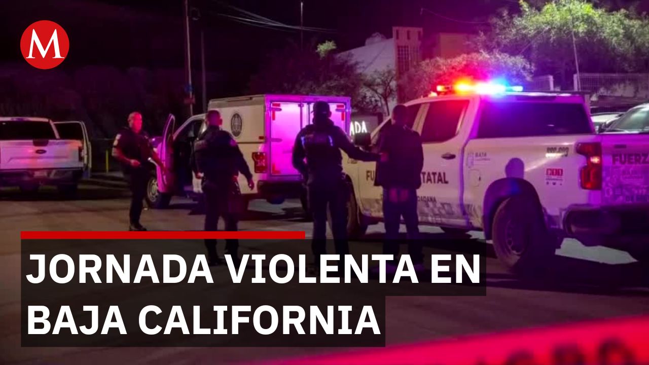 Violencia en Tecate y Tijuana, dos muertos tras ataques armados