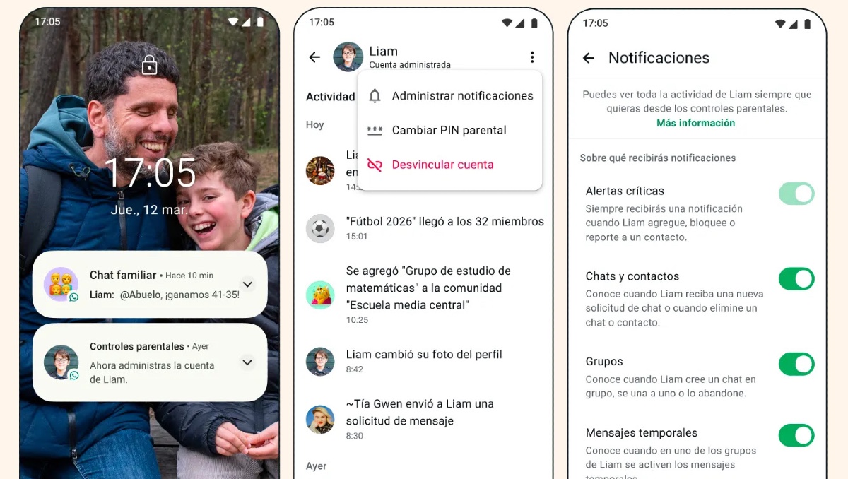 WhatsApp presenta Presentamos las cuentas administradas por un padre, madre o tutor  | ESPECIAL