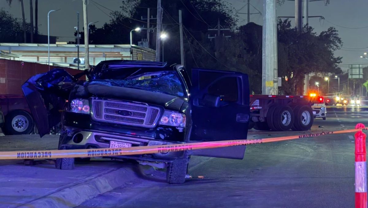 El accidente ocurrió sobre la carretera Santa Rosa–El Mezquital. Fernanda Pérez