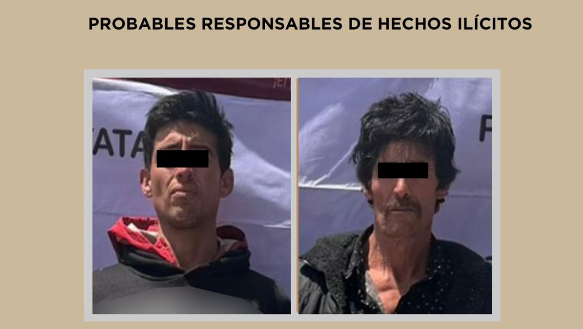 Autoridades detuvieron a dos sujetos que llevaban 475 polines de oyamel en una camioneta en el poblado de Tlaltizapán.
