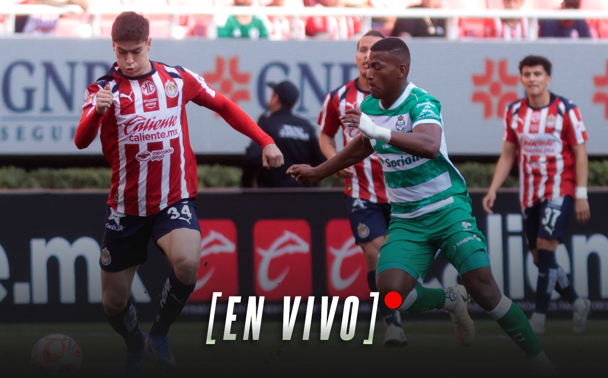 Chivas vs Santos EN VIVO | Minuto a minuto de la Liga MX 2026 (AFP)