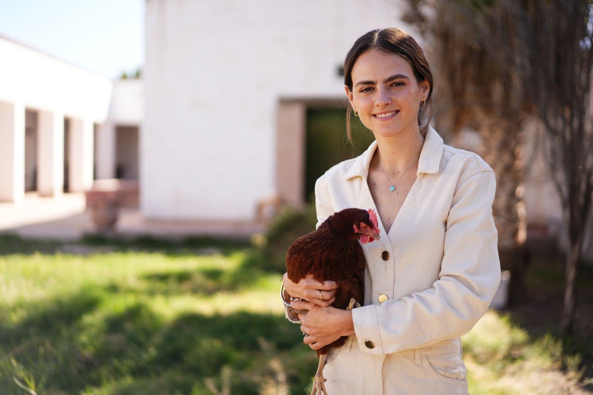 Fundó AiHuevos con el modelo de libre pastoreo. | Verónica Rivera