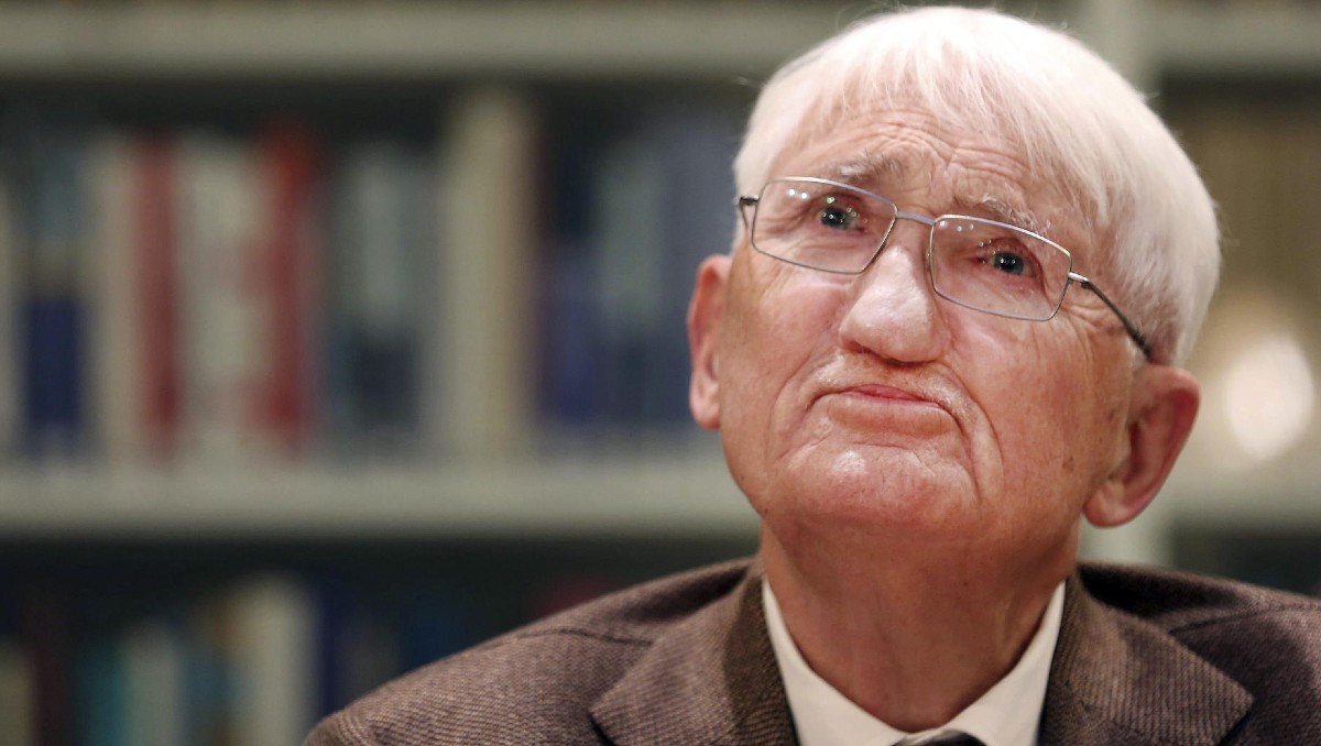 Jürgen Habermas, filósofo que marcó el pensamiento político. | FOTO: EFE