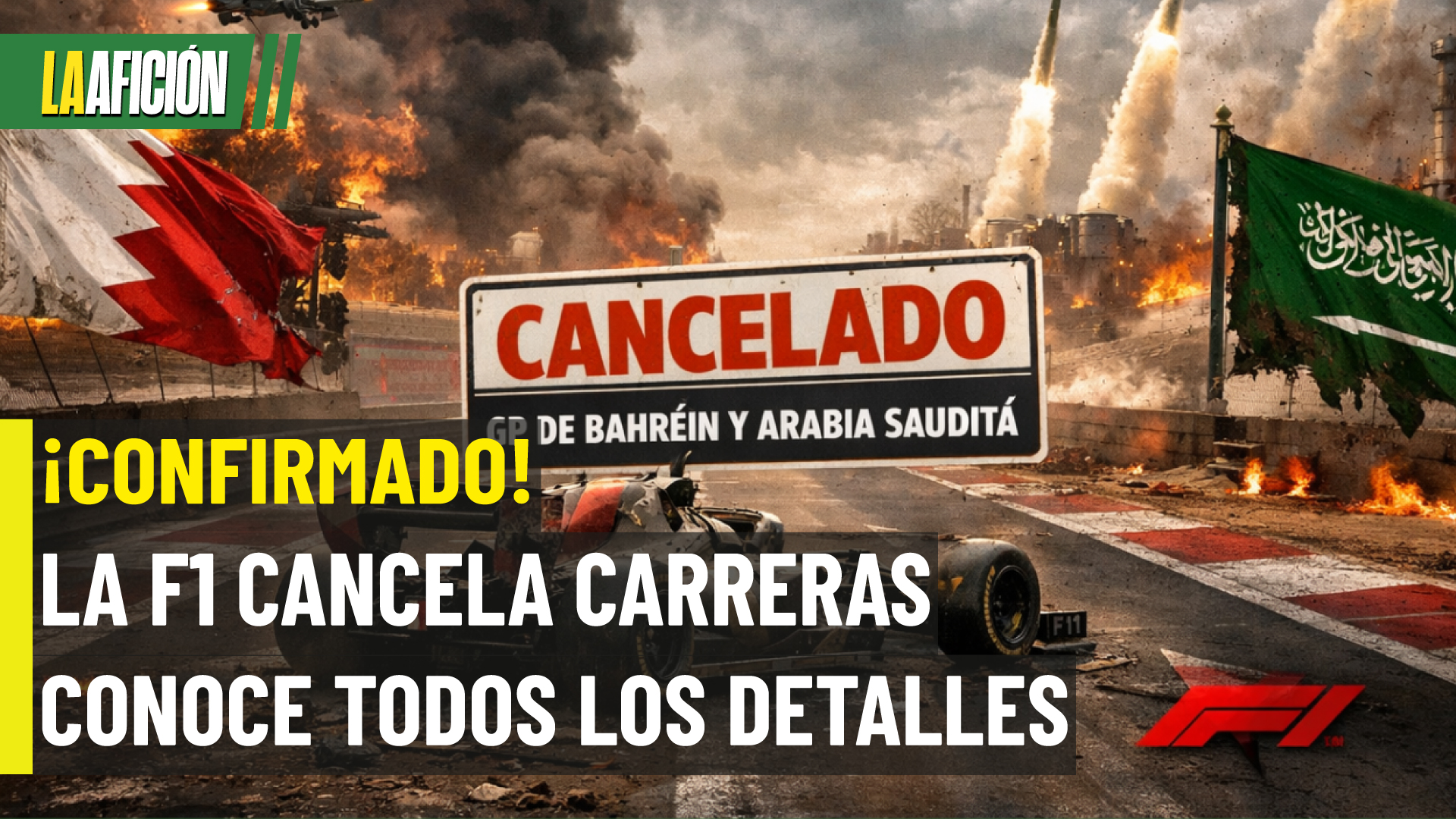 Oficial: F1 suspende carreras en Bahréin y Arabia Saudita