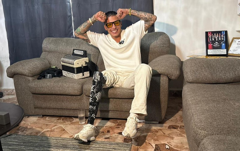 Pepo López, vocalista de La Passion Vallenata. | Ángel Mercado