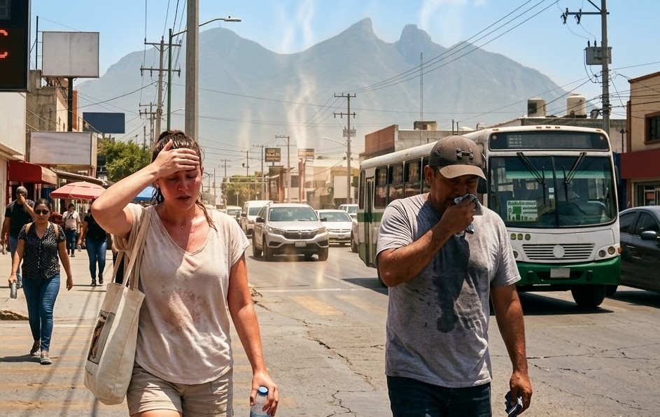 Se recomienda a la población principalmente matenserse bien hidratados a lo largo del día. | Imagen generada por Gemini