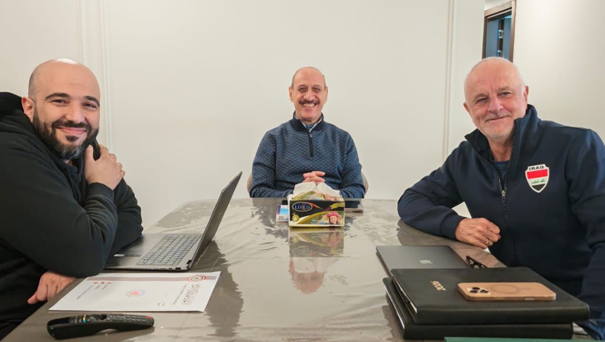 Selección de Iraq sí viajará a México para disputar el repechaje, confirma presidente de la Federación Iraquí (X @IraqNT_EN)