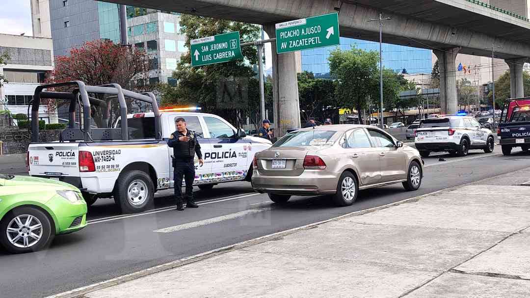La zona fue acordonada por elementos de seguridad. (Foto: Jorge Becerril)