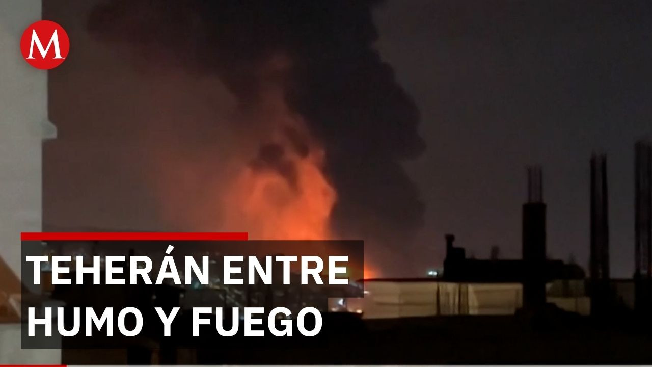 Ataques a instalaciones petroleras en Teherán provocan humo y contaminación