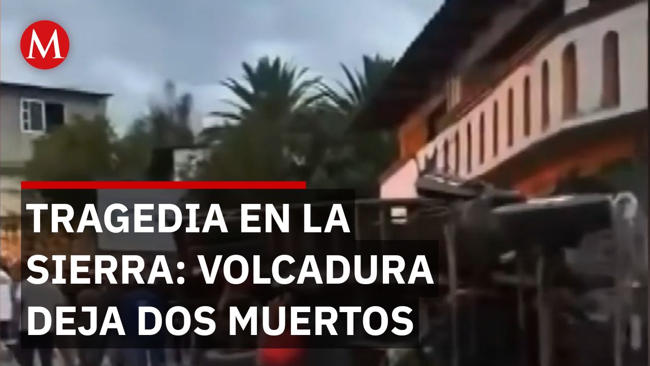 Camión maderero vuelca en Guelatao, Oaxaca: 2 muertos y 3 heridos