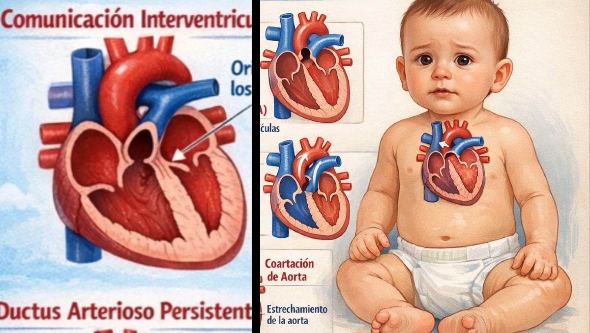 Las cardiopatías son un conjunto de enfemedades que afectan a los bebés | IA Discover Milenio