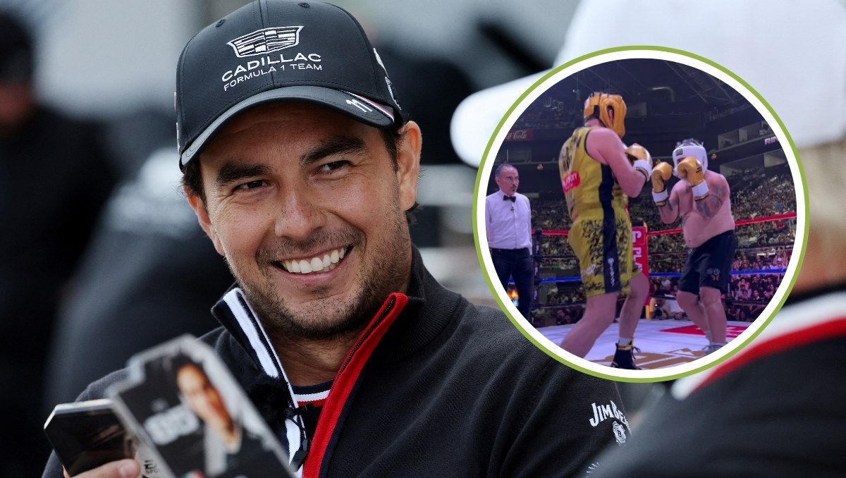 Checo Pérez reacciona a la pelea Alfredo Adame ante Carlos Trejo (Reuters / Instagram @ringroyalefights)