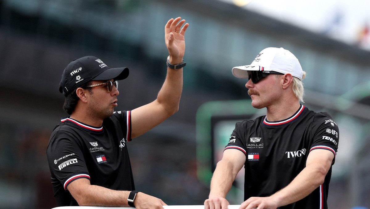 'Checo' Pérez revela qué pasó en su incidente con Bottas en GP de China (AFP)