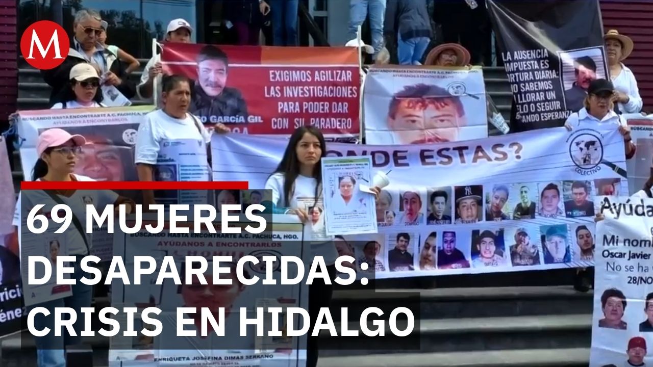 Hidalgo reporta 69 desapariciones de mujeres en lo que va de 2026