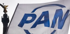 Marcha del relanzamiento del Partido Acción Nacional