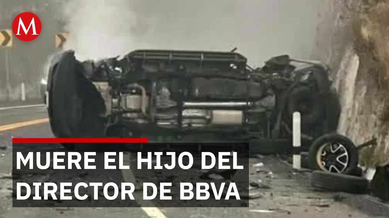 Mueren tres jóvenes en fuerte choque frontal contra camión en Amanalco, Estado de México