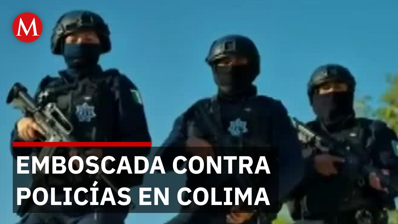 Policías repelen ataque y abaten a cuatro agresores en el camino a Colima