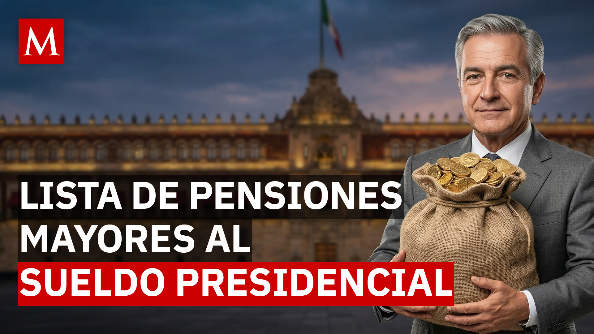 Publican lista de exfuncionarios con pensiones millonarias del gobierno