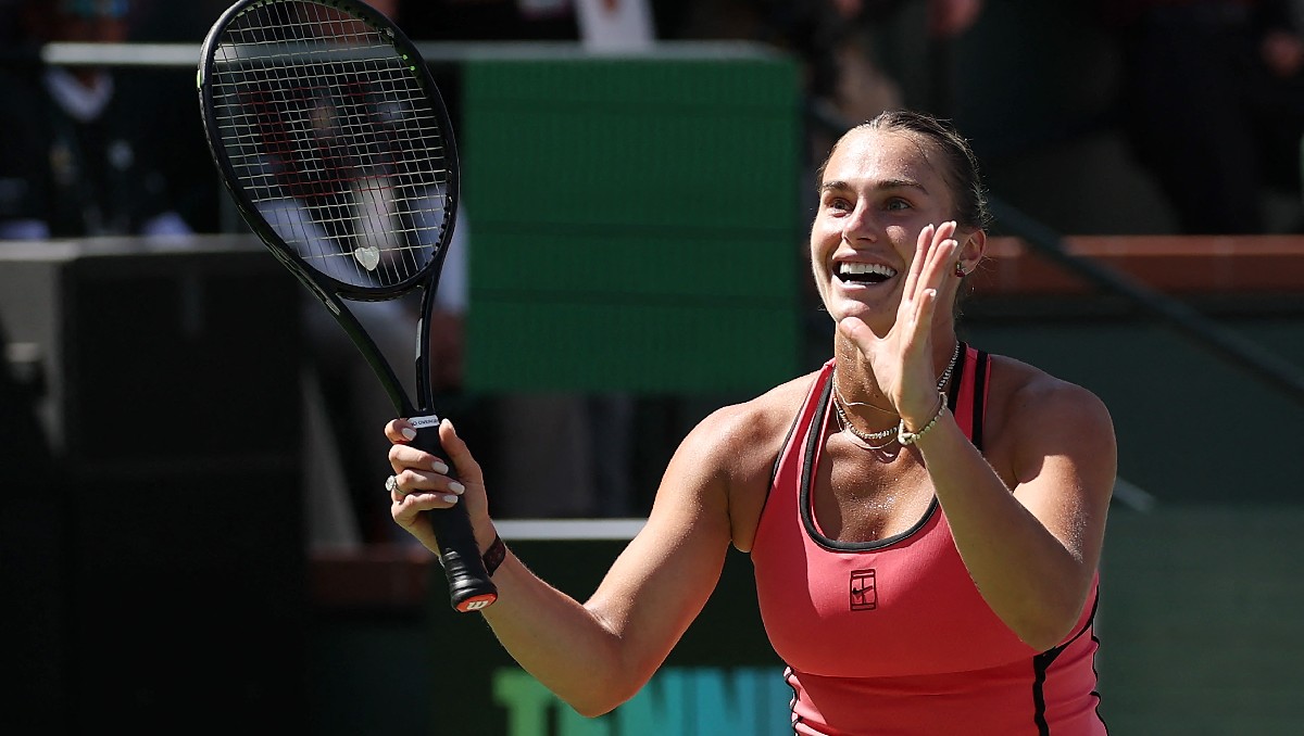 Sabalenka gana su primer título de Indian Wells con remontada ante Rybakina (AFP)